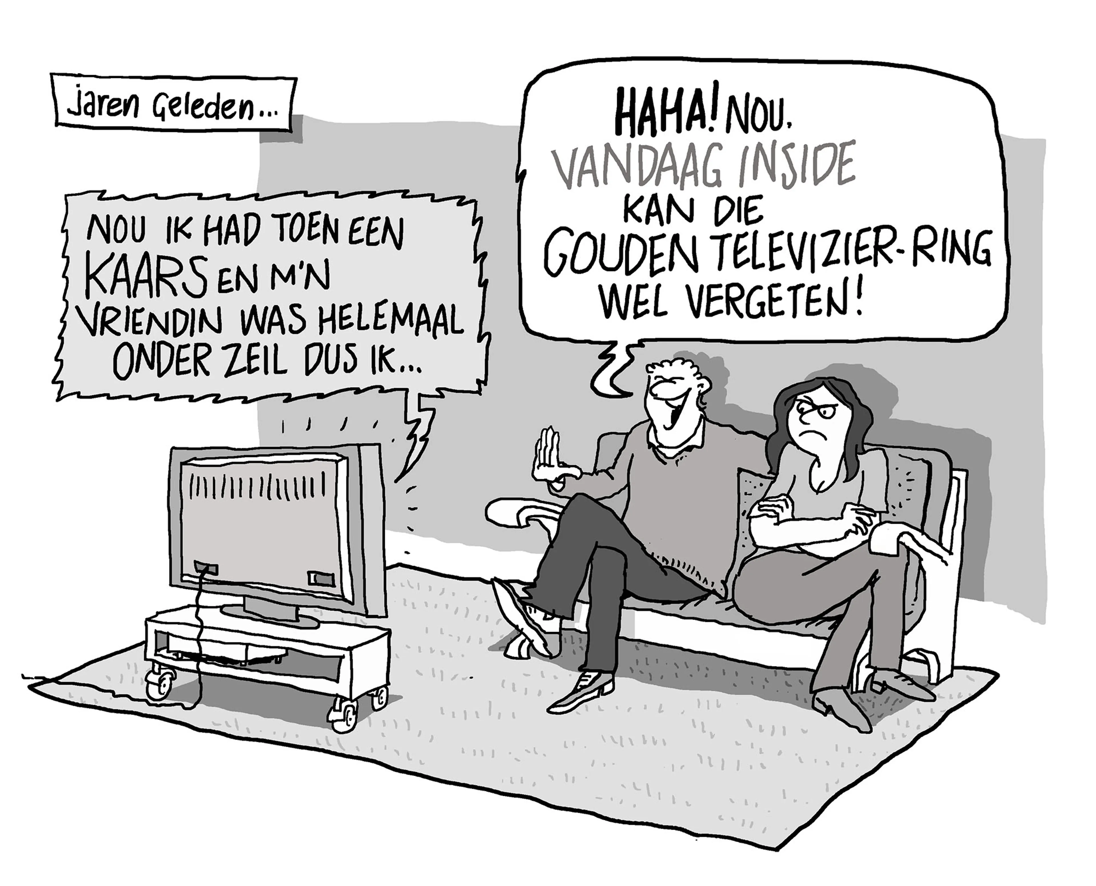 gouden televizier ring